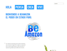 Tablet Screenshot of beamazon.org